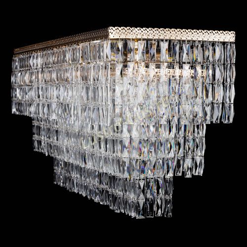 Люстра Милан Прямоугольник №8 в Кирове Гусь Хрустальный