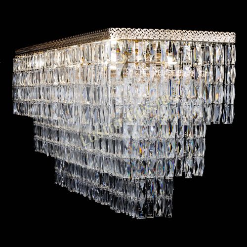 Люстра Милан Прямоугольник №8 в Кирове Гусь Хрустальный