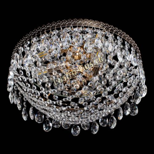 Люстра Милан Сетка с журавликами в Кирове Гусь Хрустальный