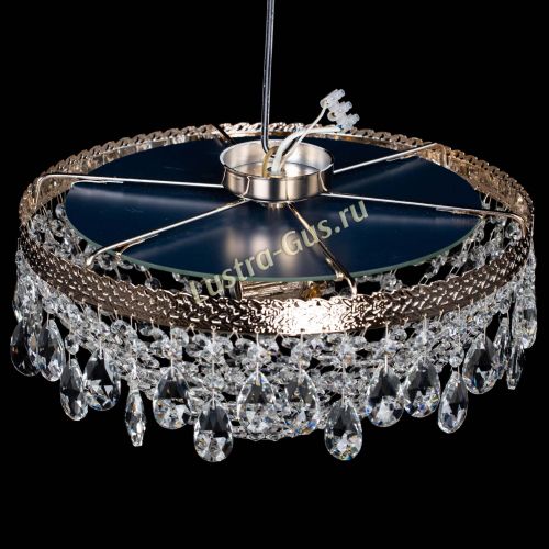 Люстра Милан Сетка с журавликами в Кирове Гусь Хрустальный