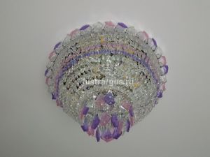 Люстра Катерина дубик цветная в Кирове отзыв и фото покупателя