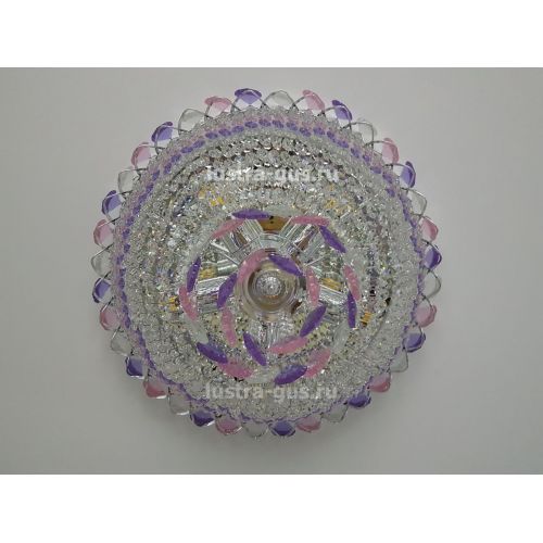 Люстра Катерина дубик цветная в Кирове Гусь Хрустальный