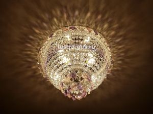 Люстра Катерина дубик цветная в Кирове отзыв и фото покупателя