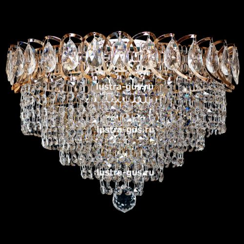 Люстра Катерина пирамида обтикон в Кирове Гусь Хрустальный