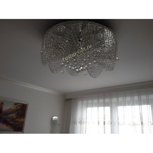 Люстра Виктория шар большая в Кирове Гусь Хрустальный