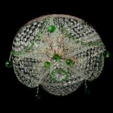 Люстра Виктория зеленая в Кирове