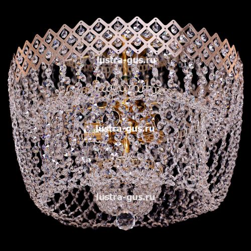 Люстра Водопад корона № 3 в Кирове Гусь Хрустальный
