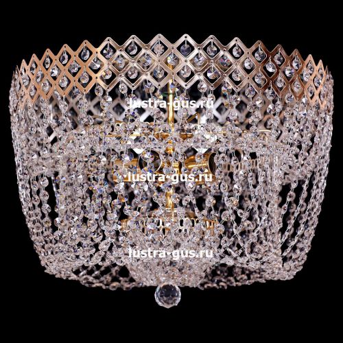 Люстра Водопад корона № 3 в Кирове Гусь Хрустальный