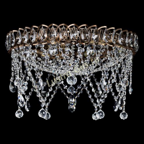 Люстра Паутинка под бронзу в Кирове Гусь Хрустальный