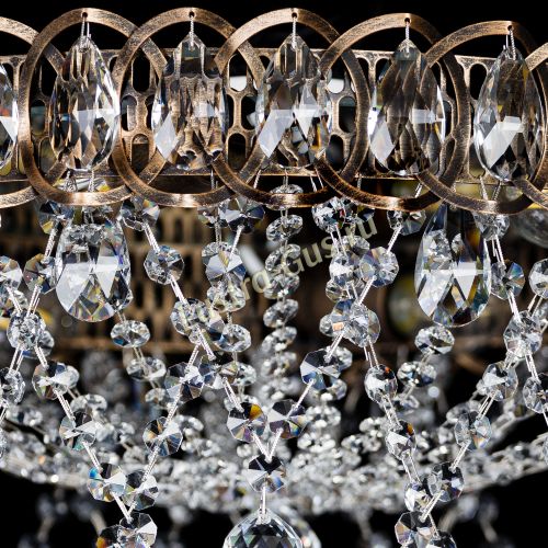 Люстра Паутинка под бронзу в Кирове Гусь Хрустальный