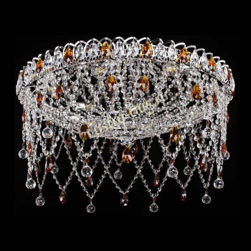 Люстра Паутинка чайная в Кирове Гусь Хрустальный