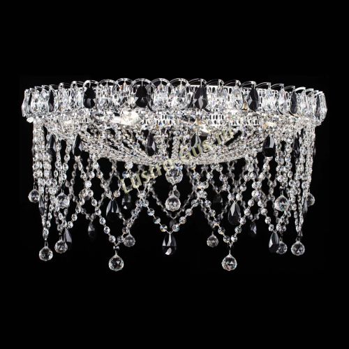 Люстра Паутинка черная в Кирове Гусь Хрустальный