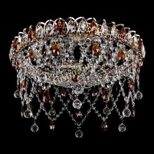 Люстра Паутинка чайная в Кирове Гусь Хрустальный