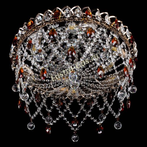 Люстра Паутинка чайная в Кирове Гусь Хрустальный