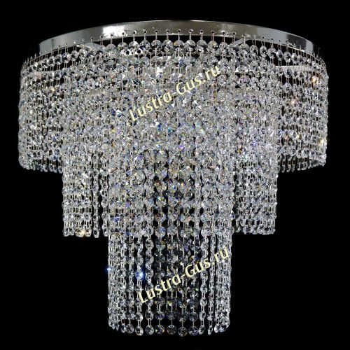 Люстра Элегия капель №1 в Кирове Гусь Хрустальный