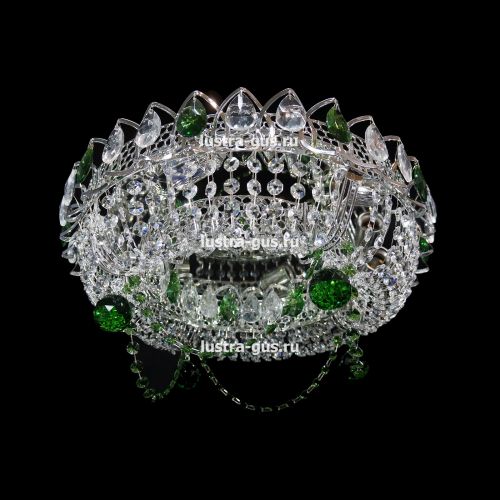 Люстра Кольцо Ожерелье Шар цветная в Кирове Гусь Хрустальный