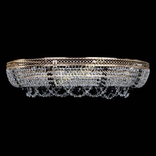 Люстра Снежинка Венеция №10 черная в Кирове Гусь Хрустальный