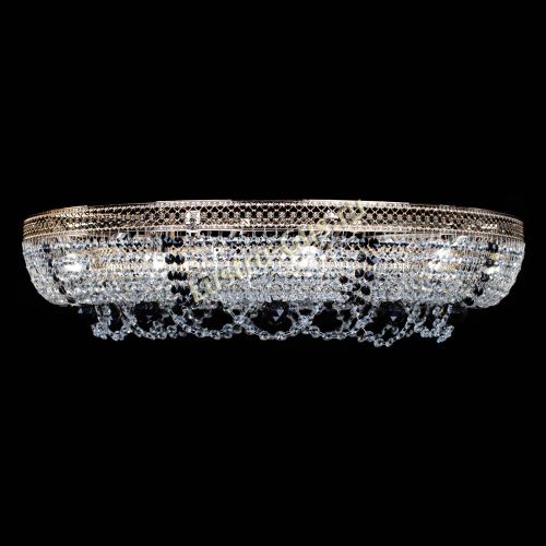 Люстра Снежинка Венеция №10 черная в Кирове Гусь Хрустальный