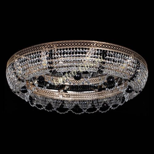 Люстра Снежинка Венеция №10 черная в Кирове Гусь Хрустальный