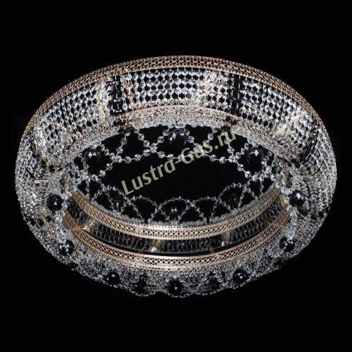 Люстра Снежинка Венеция №10 черная в Кирове Гусь Хрустальный
