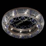 Люстра Снежинка Венеция №10 фиолетовая в Кирове