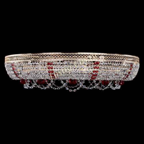 Люстра Снежинка Венеция №10 красная в Кирове Гусь Хрустальный
