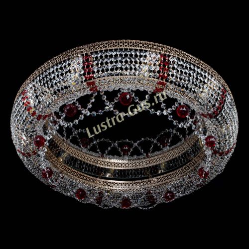 Люстра Снежинка Венеция №10 красная в Кирове Гусь Хрустальный