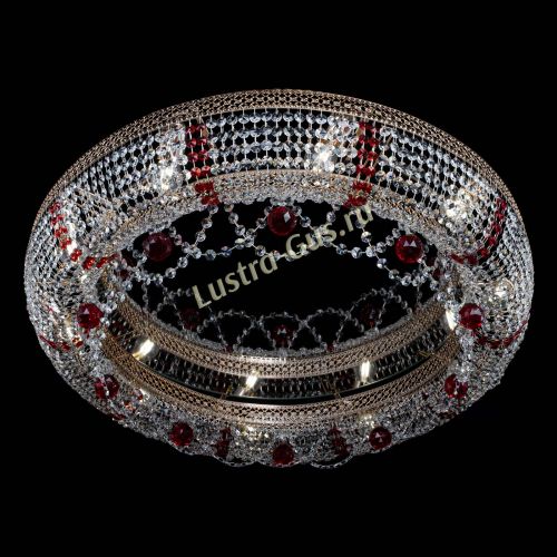 Люстра Снежинка Венеция №10 красная в Кирове Гусь Хрустальный