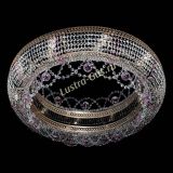 Люстра Снежинка Венеция №10 розовая в Кирове