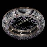 Люстра Снежинка Венеция №10 розовая в Кирове