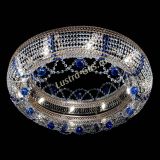 Люстра Снежинка Венеция №10 синяя в Кирове