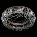 Люстра Снежинка Венеция №10 зеленая в Кирове