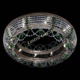 Люстра Снежинка Венеция №10 зеленая в Кирове