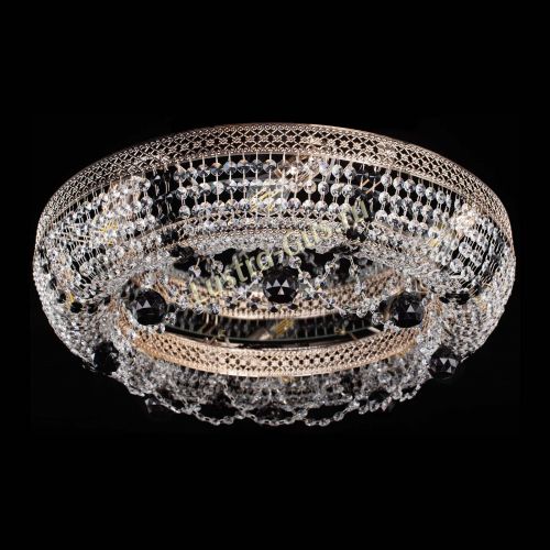 Люстра Снежинка Венеция №8 черная в Кирове Гусь Хрустальный