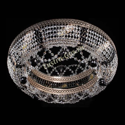 Люстра Снежинка Венеция №8 черная в Кирове Гусь Хрустальный