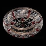 Люстра Снежинка Венеция №8 красная в Кирове