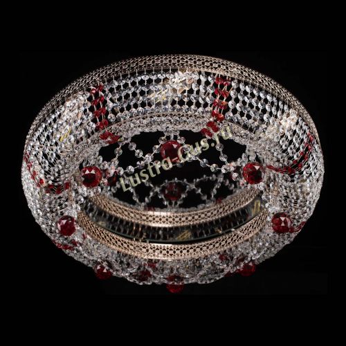 Люстра Снежинка Венеция №8 красная в Кирове Гусь Хрустальный