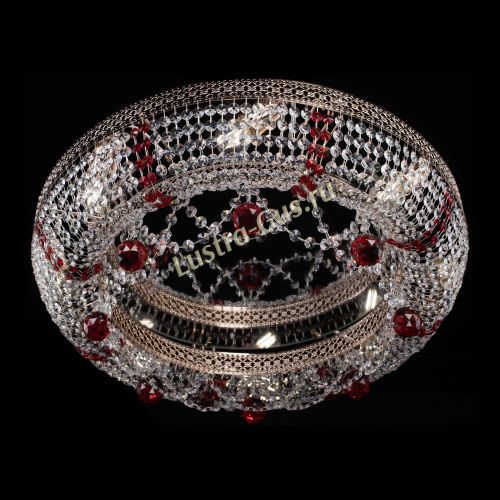 Люстра Снежинка Венеция №8 красная в Кирове Гусь Хрустальный