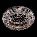 Люстра Снежинка Венеция №8 розовая в Кирове