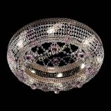 Люстра Снежинка Венеция №8 розовая в Кирове