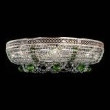 Люстра Снежинка Венеция №8 зеленая в Кирове