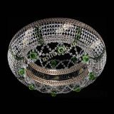 Люстра Снежинка Венеция №8 зеленая в Кирове