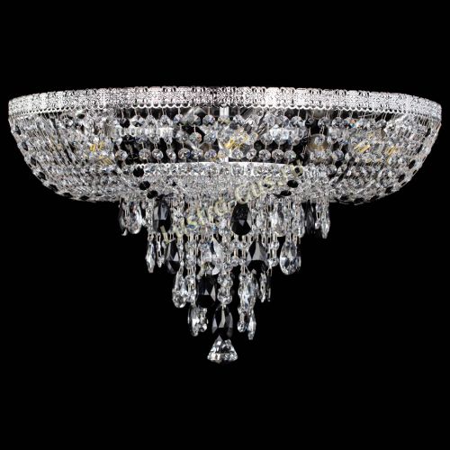 Люстра Токката Пирамида журавлик черная в Кирове Гусь Хрустальный