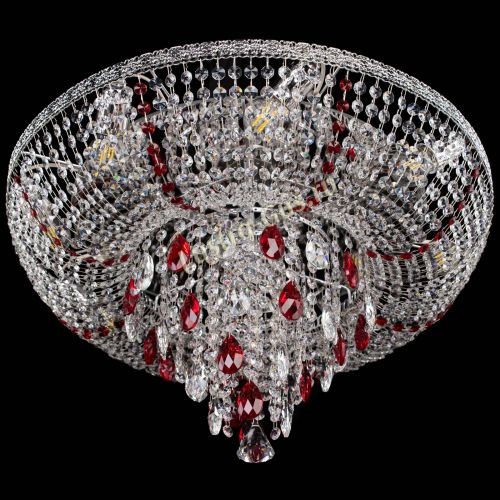 Люстра Токката Пирамида журавлик красная в Кирове Гусь Хрустальный