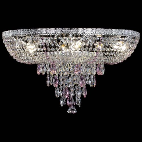 Люстра Токката Пирамида журавлик розовая в Кирове Гусь Хрустальный