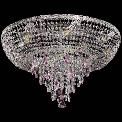 Люстра Токката Пирамида журавлик розовая в Кирове Гусь Хрустальный