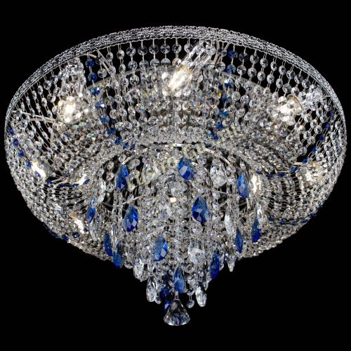 Люстра Токката Пирамида журавлик синяя в Кирове Гусь Хрустальный