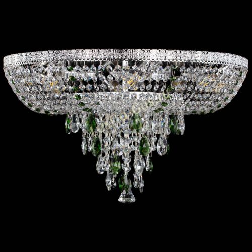 Люстра Токката Пирамида журавлик зеленая в Кирове Гусь Хрустальный