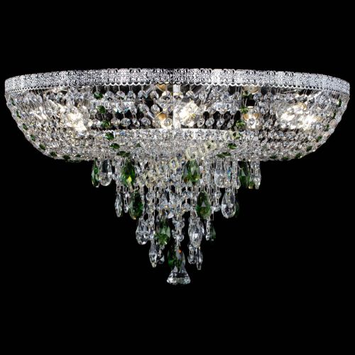 Люстра Токката Пирамида журавлик зеленая в Кирове Гусь Хрустальный