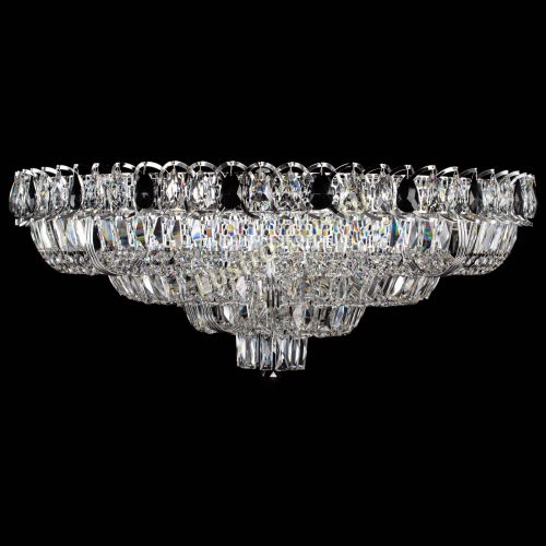 Люстра Тройное Кольцо пластинка черная в Кирове Гусь Хрустальный